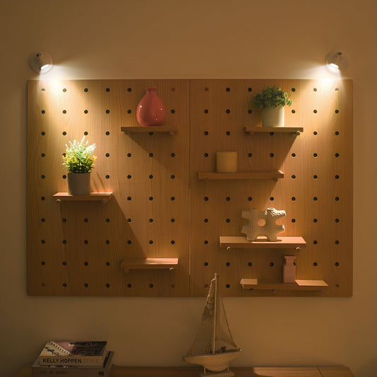 Wireless LED Spotlight with Remote 'EasyWall' - Rechargeable Dimmable Picture Light - Stick-On Accent Light for Art & Plants