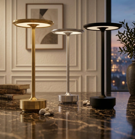 LumenArt - Dimmable Cordless Elegant Designer Table Lamp