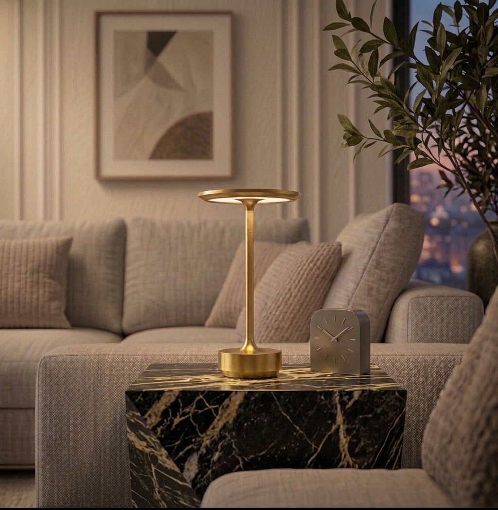 LumenArt - Dimmable Cordless Elegant Designer Table Lamp