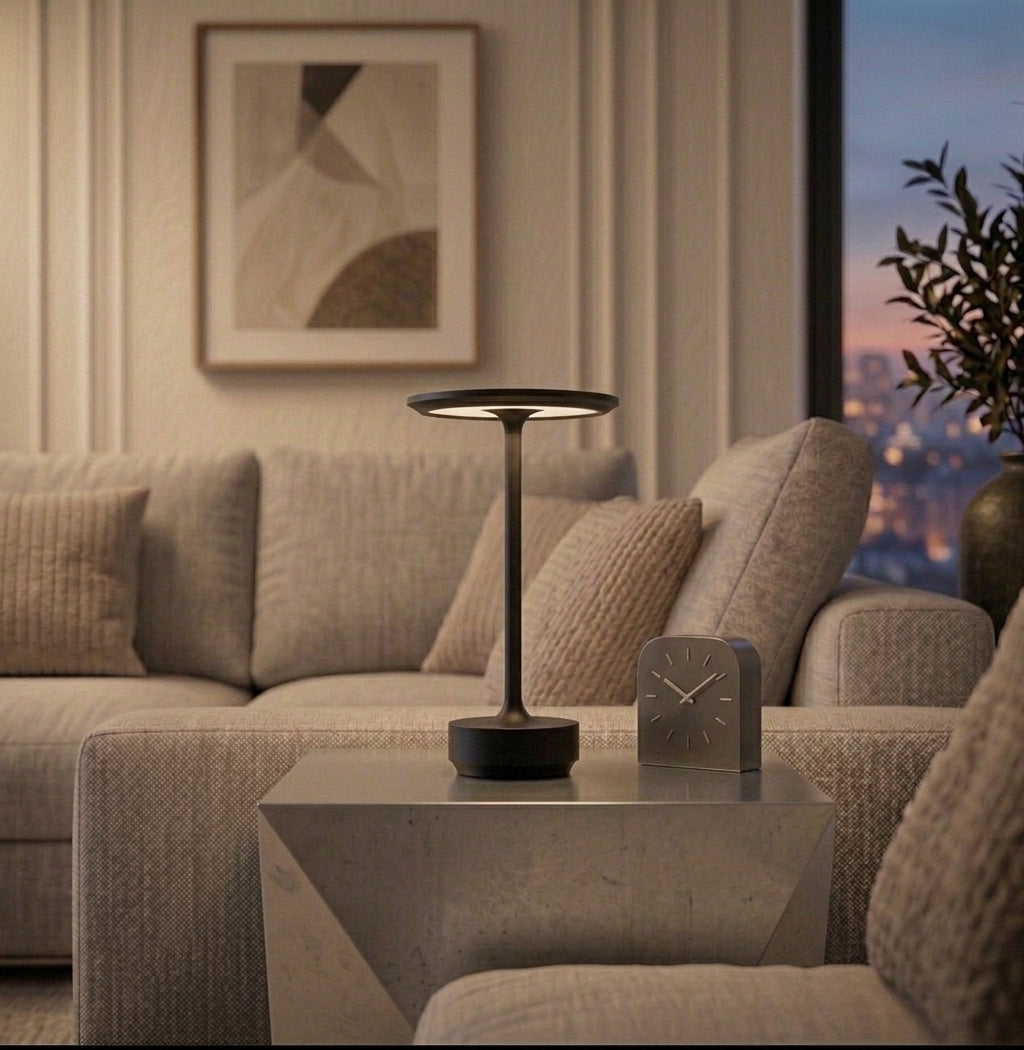 LumenArt - Dimmable Cordless Elegant Designer Table Lamp