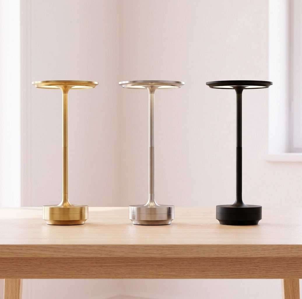 LumenArt - Dimmable Cordless Elegant Designer Table Lamp