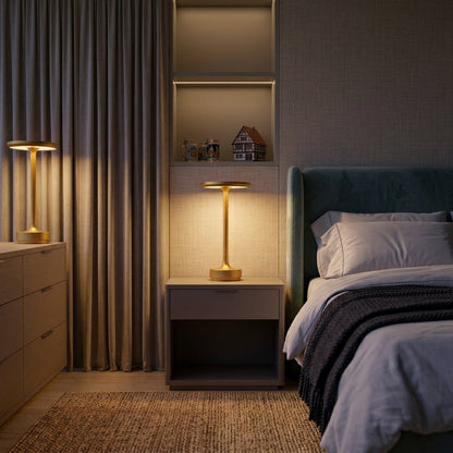 LumenArt - Dimmable Cordless Elegant Designer Table Lamp
