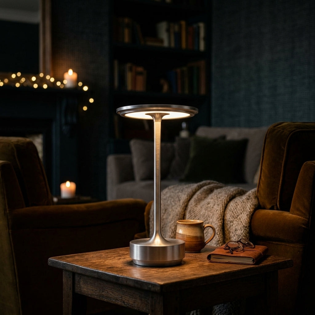 LumenArt - Dimmable Cordless Elegant Designer Table Lamp