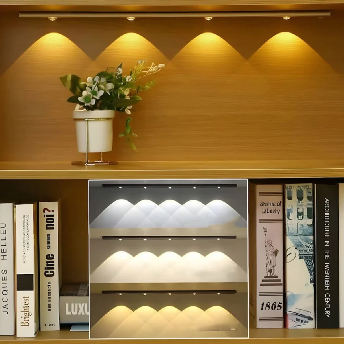 Rechargeable LED Under Cabinet Kitchen Light 'MotionGlow' - with Motion Sensor – Cordless