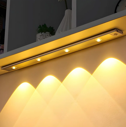 Rechargeable LED Under Cabinet Light 'KitchenGlow' - with Motion Sensor – Cordless & Dimmable