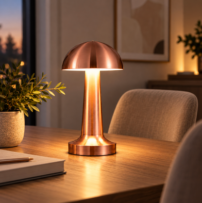 LumiGlow | Cordless Rechargeable LED Table Lamp – Dimmable Touch Bedside & Reading Lamp