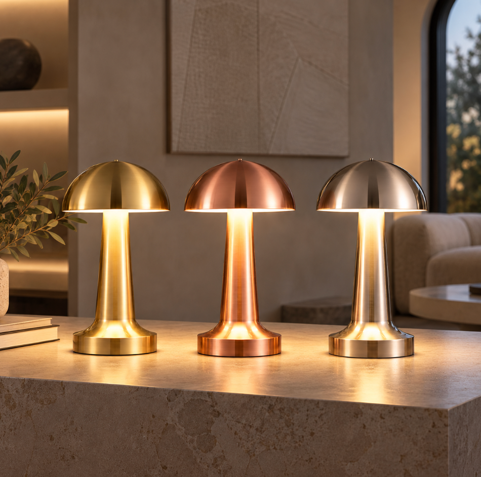 LumiGlow | Cordless Rechargeable LED Table Lamp – Dimmable Touch Bedside & Reading Lamp