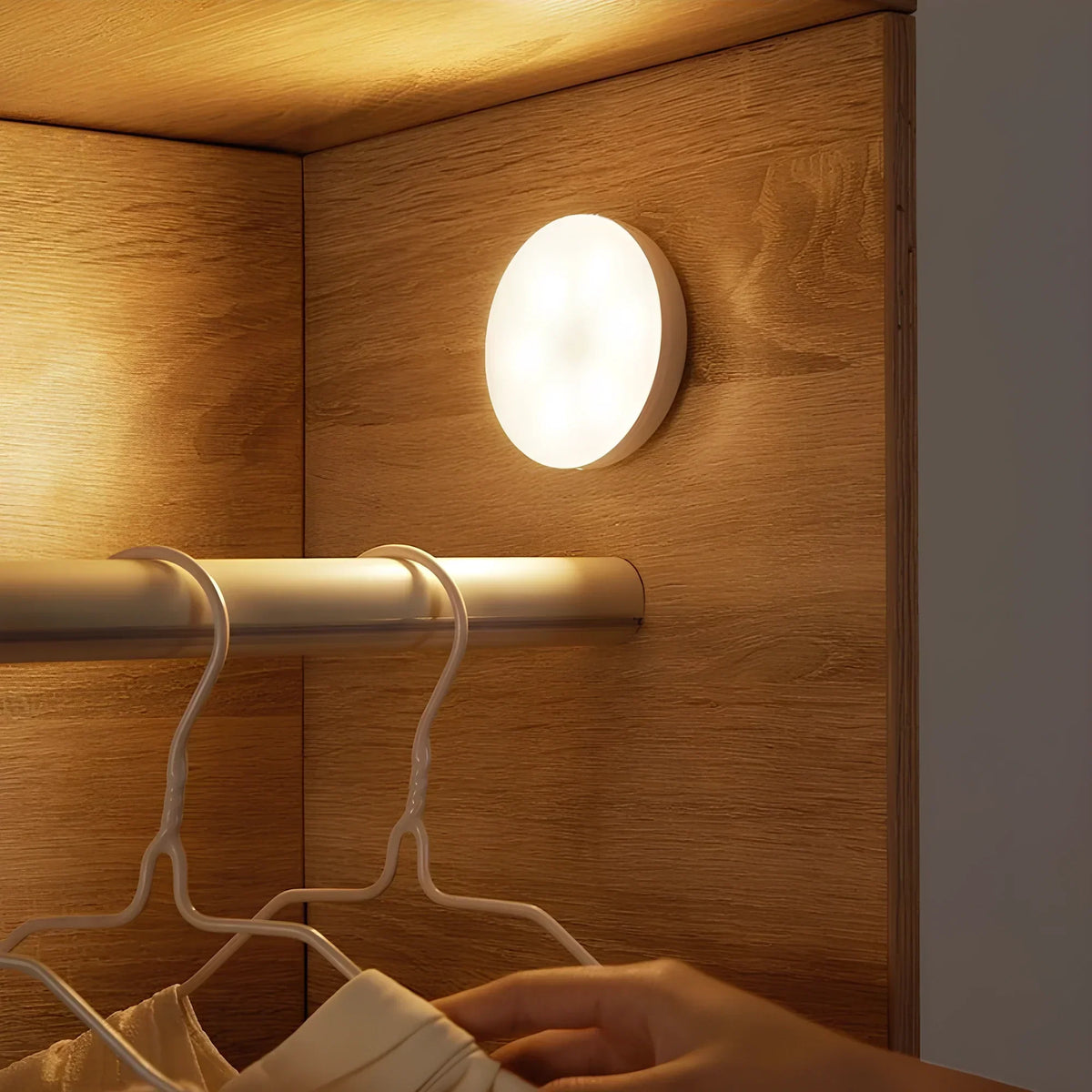 Rechargeable Wireless LED Motion Sensor Light 'EasyBeam' – Cabinet & Wardrobe Light
